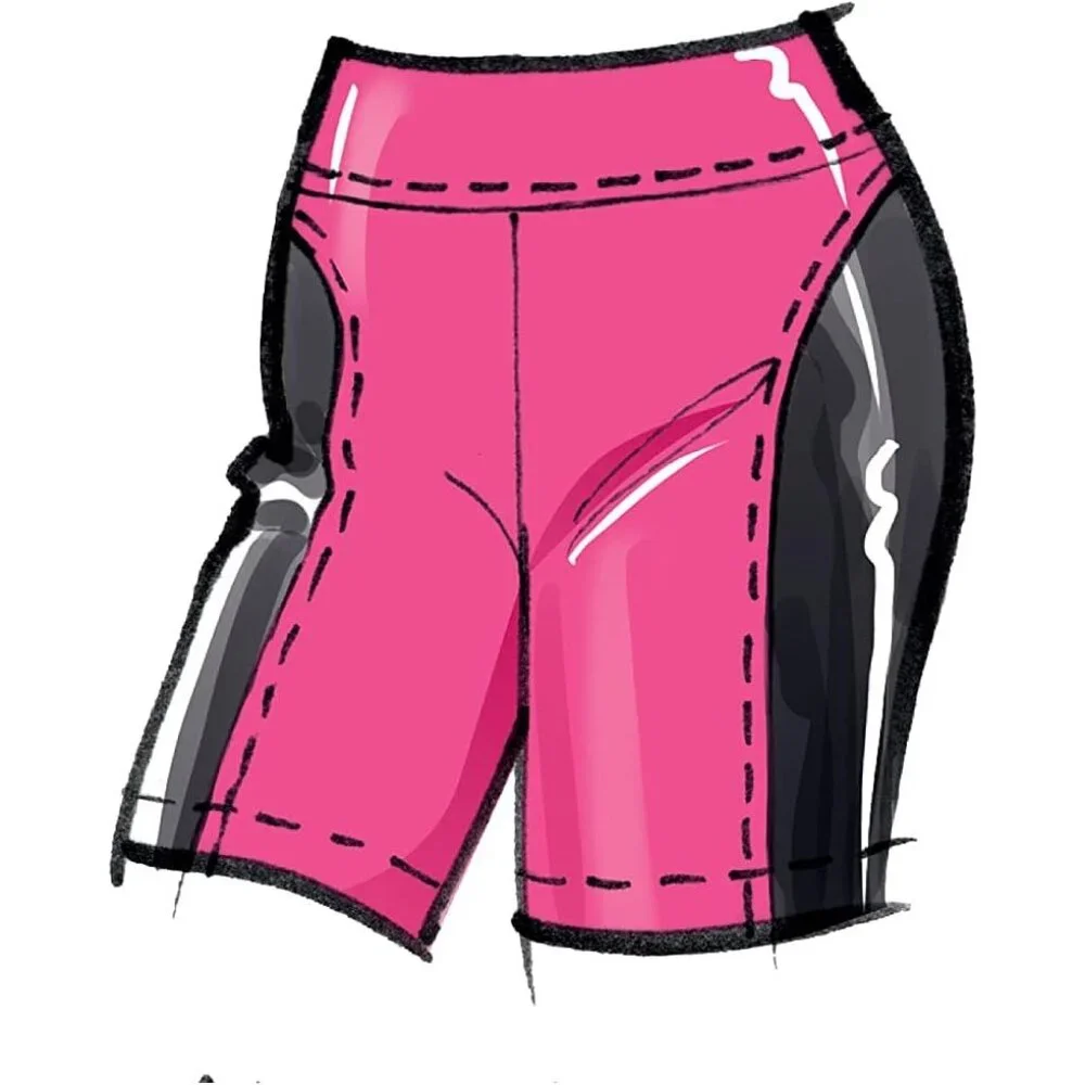 McCalls M8208 Misses Stretch Fit Sewing Pattern‎ Tops Shorts Sizes 16-24